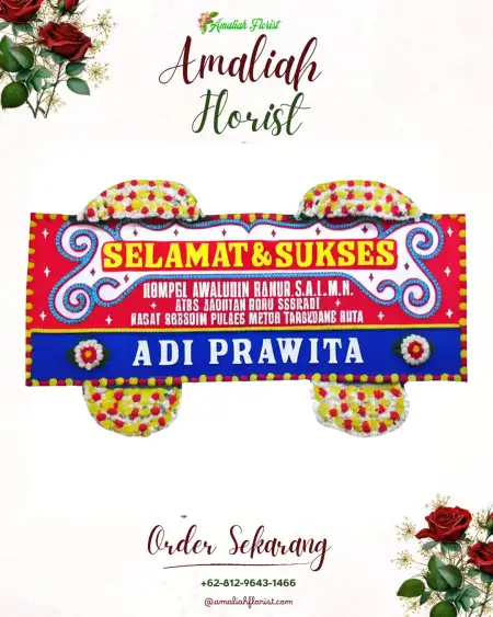 Papan Bunga Ucapan Selamat Buluspesantren