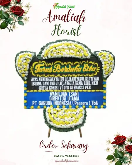 Papan Bunga Duka Buluspesantren