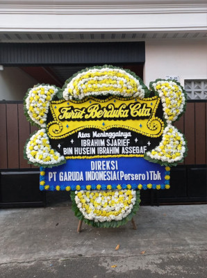 Papan Bunga Duka di Buluspesantren